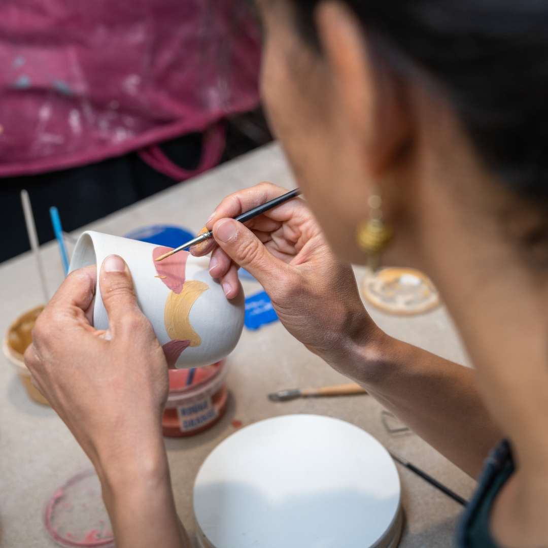 keramik malen offenes atelier