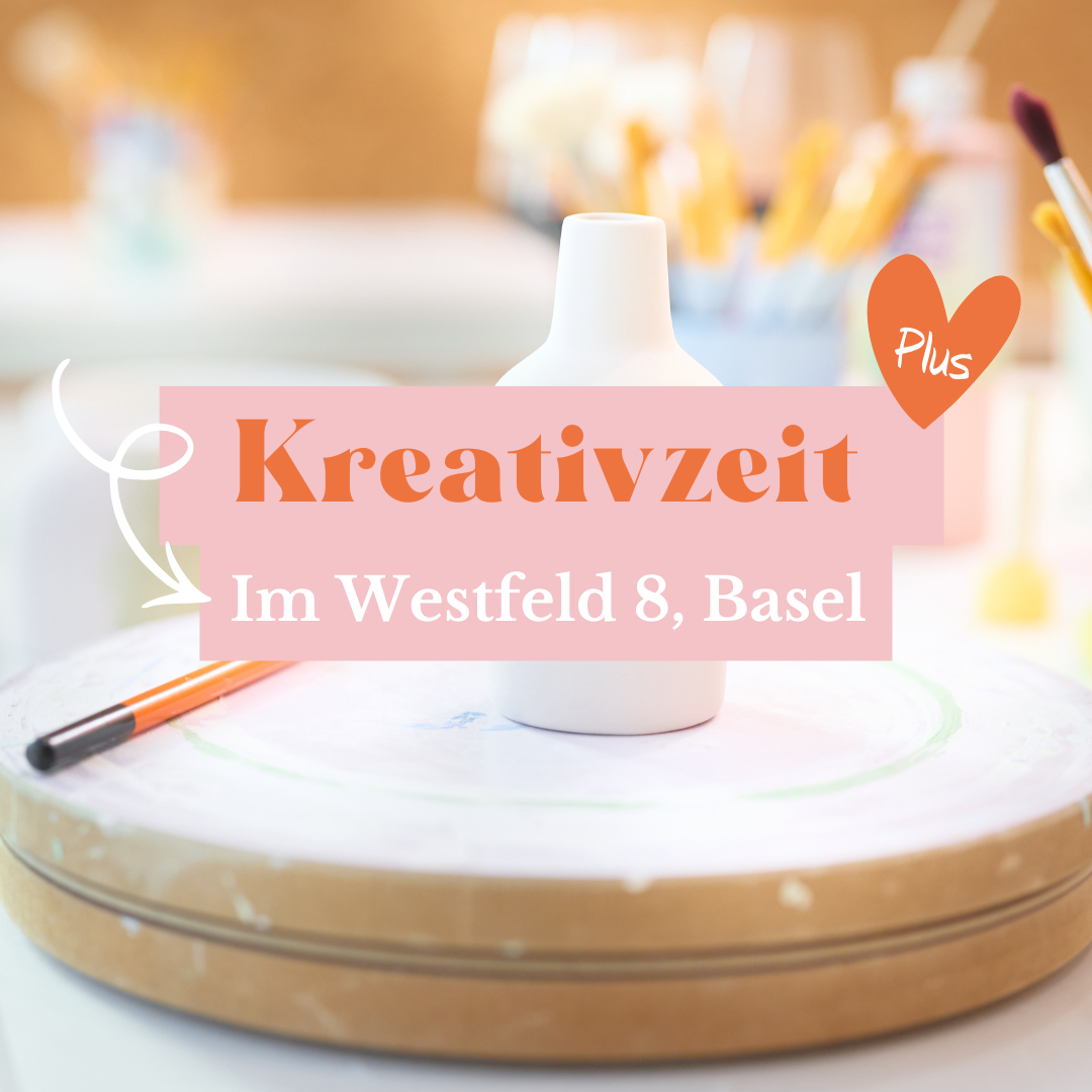 Keramik bemalen - Kreativzeit Plus - Im Westfeld 8, Basel