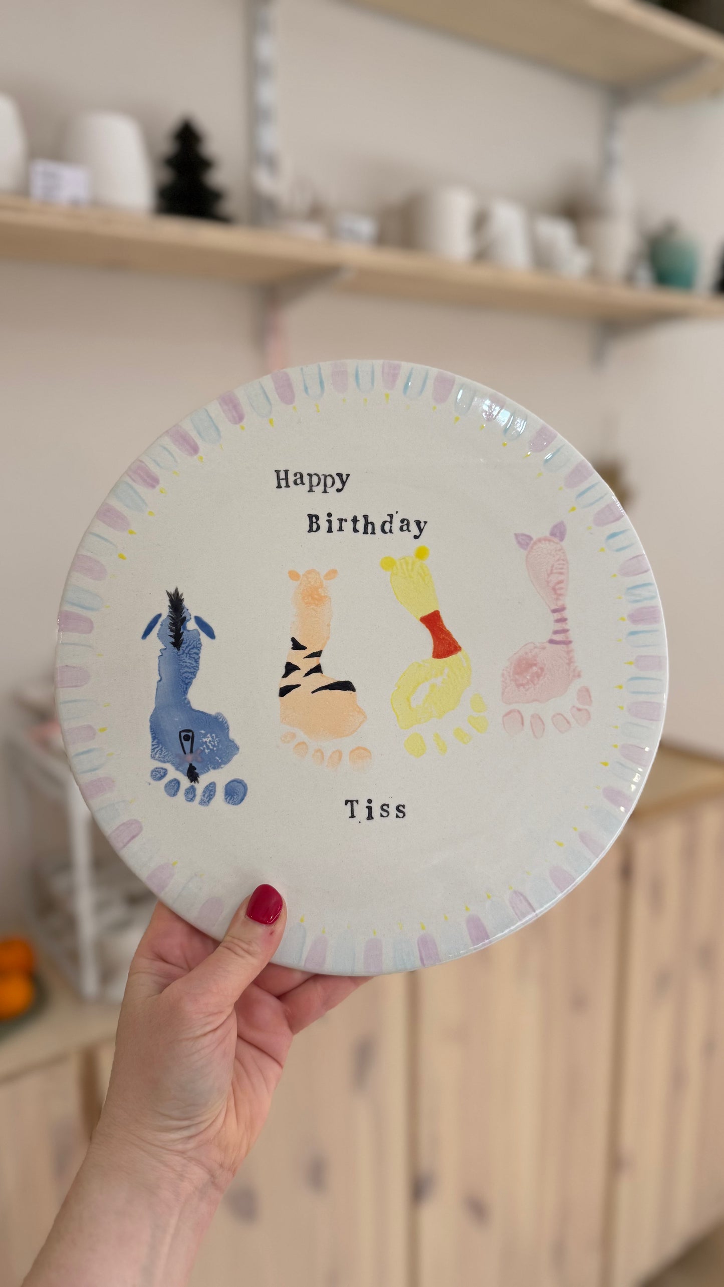 Tiny Baby Prints - Hand- und Fussabdruck auf Keramik