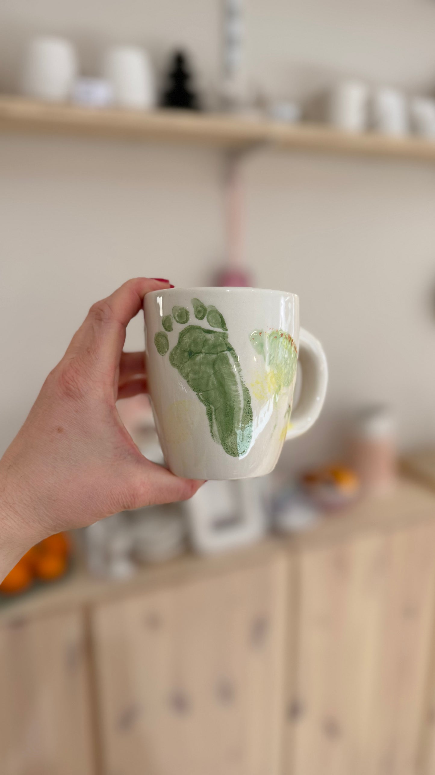 Tiny Baby Prints - Hand- und Fussabdruck auf Keramik