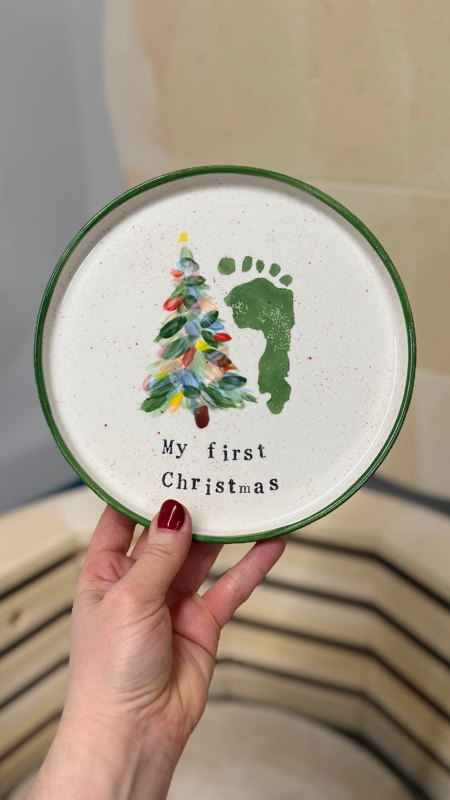 Tiny Baby Prints - Hand- und Fussabdruck auf Keramik